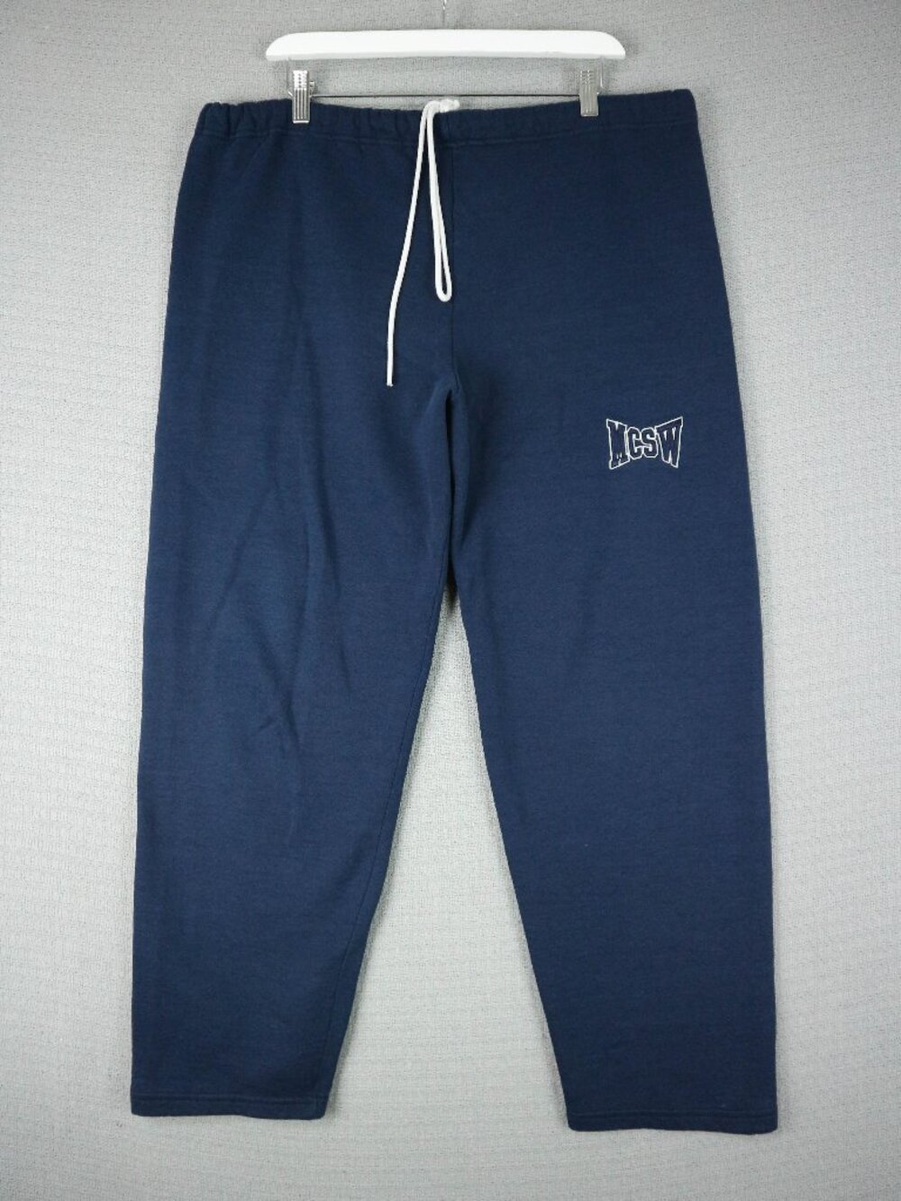 Russell Athletic 1990s Vintage Made in USA Navy MCSW Sweat Pants Straight VTG L